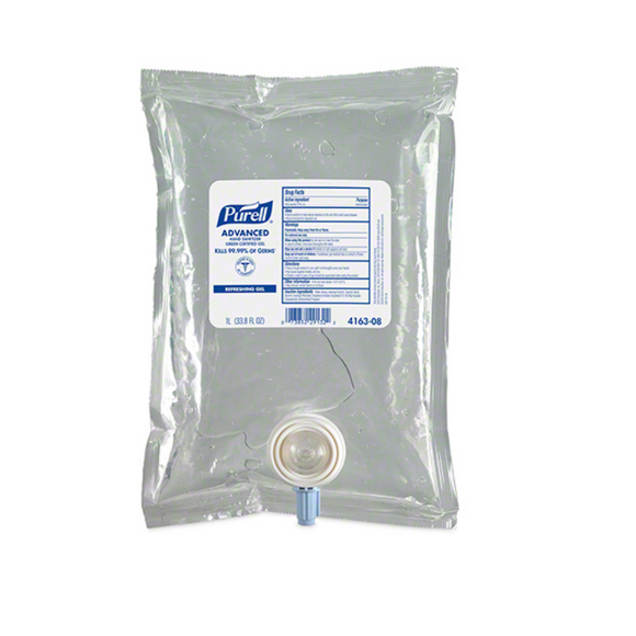 Purell Advanced Hand Sanitizer Gel Refill Bag - 1,000 mL For CS2