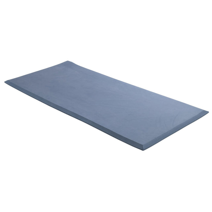 Mason Medical Safetycare Beveled Edge Solid 1 Piece Fall Mat, 30", Blue